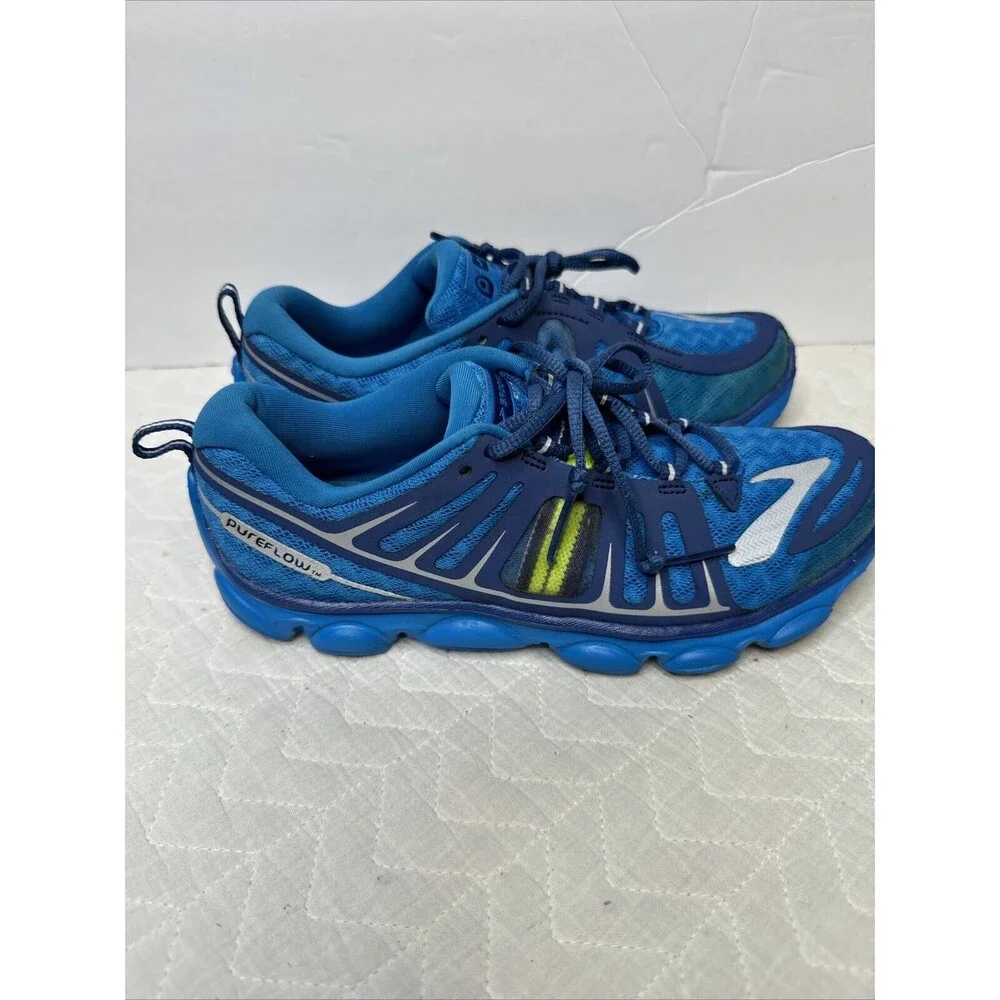 BROOKS Pureflow‎ P2 Women’s Running Shoes BLUE 1201311B293 Athletic Size 4